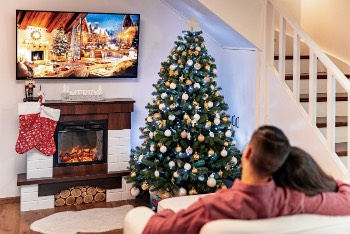 Karácsonyi hangulat a kanapéról