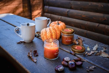 Őszi csendélet a ház elött